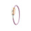 Bracelet anti-moustiques avec élastique rose 1