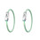 Bracelet anti-moustique avec élastique vert 2pcs 1