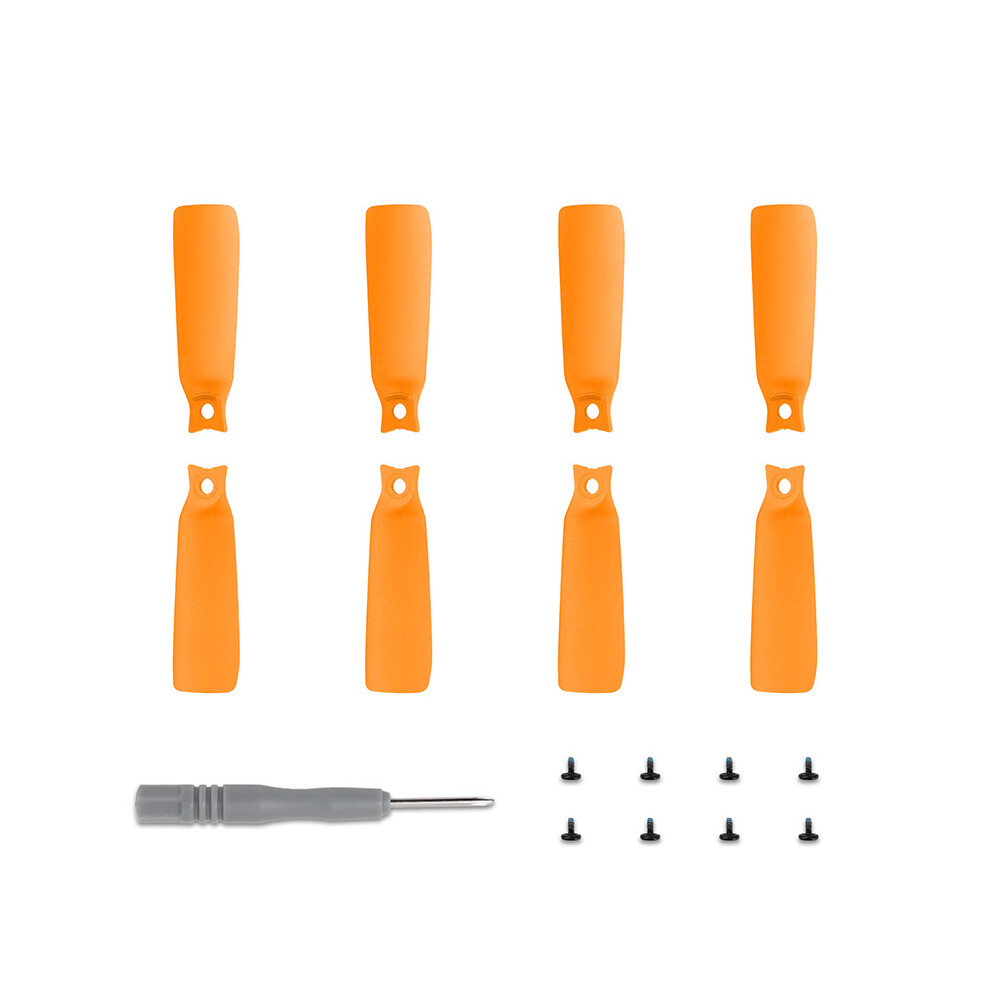 (Orange) Propeller Vlog Aerial Camera 4022F Coloured Paddles Lightweight Drone Wing Accessories For Flip Orange 713929769186