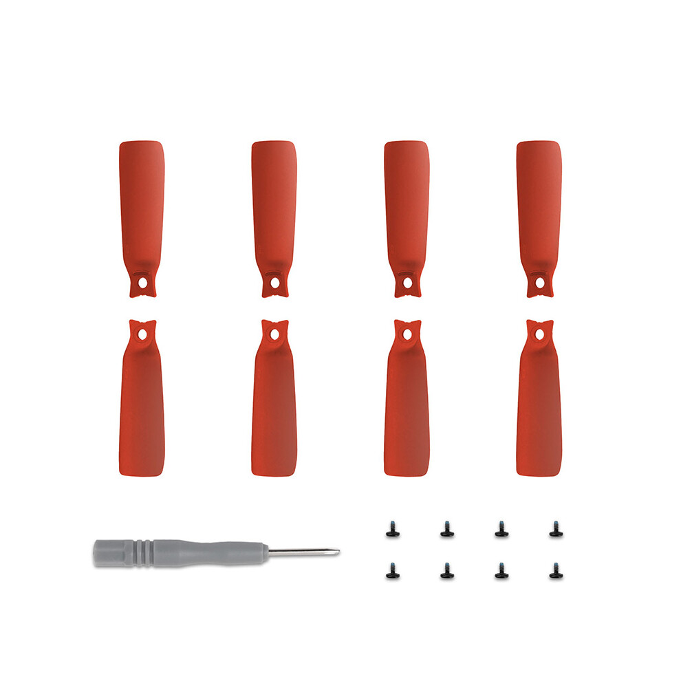 (Red) Propeller Vlog Aerial Camera 4022F Colou Paddles Lightweight Drone Wing Accessories For Flip Red 713929769193