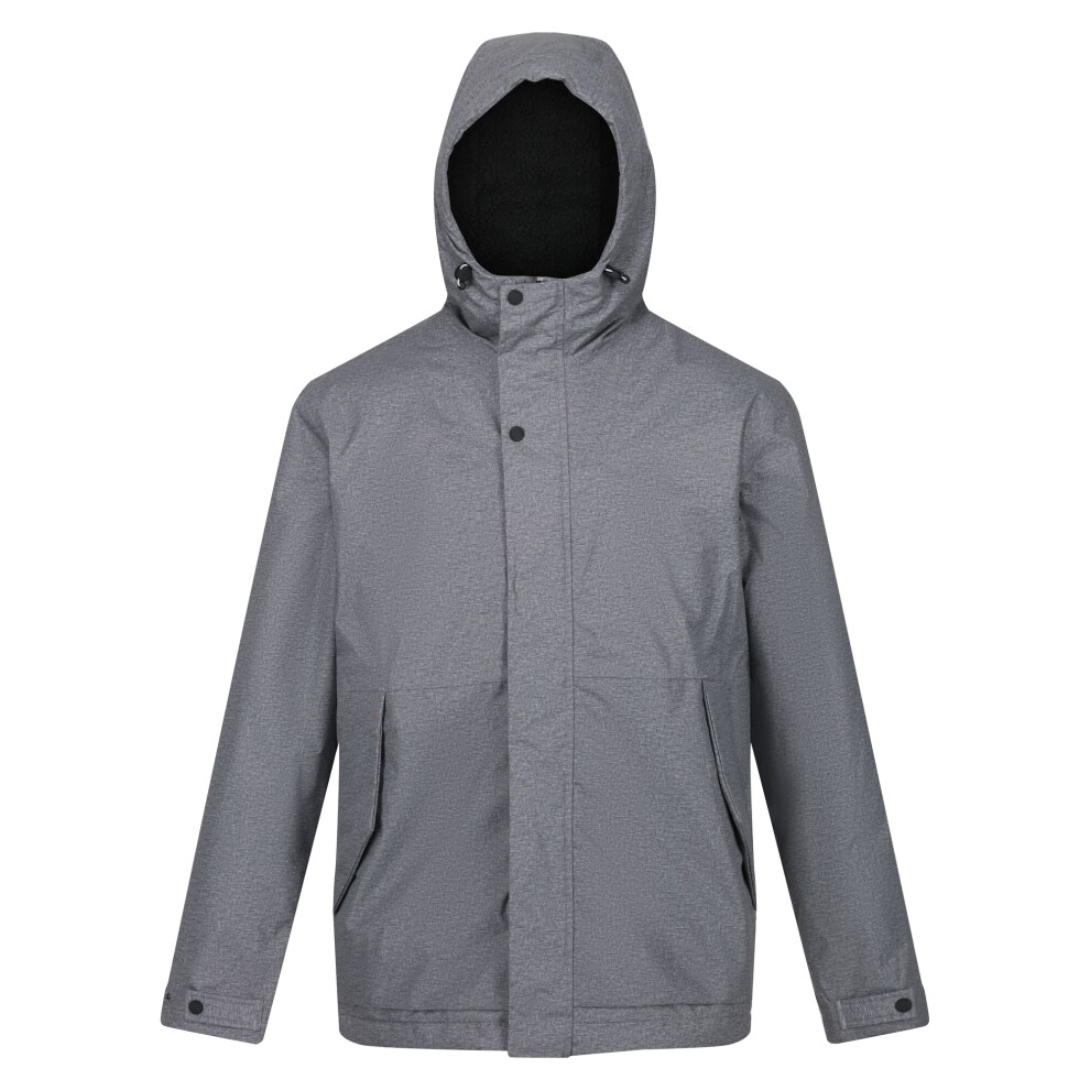 (S, Storm Grey Marl) Regatta Mens Sterlings IV Waterproof Jacket