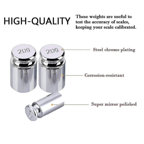 7 Pcs Calibration Weights, Scale Calibration Weight 1