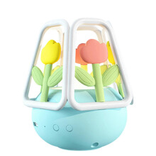 (Blue, One size) Tulip Night Light LED Tulip Decoration Simulation Flower Bedroom Table Lamp Atmosphere Decorative Lamp