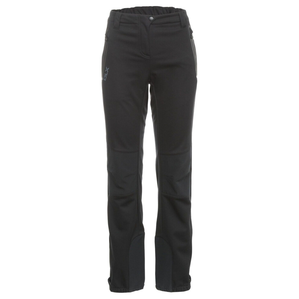 (XXS, Black) Trespass Womens/Ladies Sola Softshell Outdoor Trousers