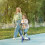 AIYAPLAY Scooter for Kids, Folding Kick Scooter w/ Adjustable Handle, Blue 1