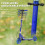 AIYAPLAY Scooter for Kids, Folding Kick Scooter w/ Adjustable Handle, Blue 3