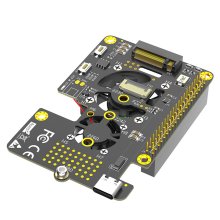 Adapter 3 w 1 M.2 NVMe SSD do PCIe z dwoma wentylatorami chłodzącymi