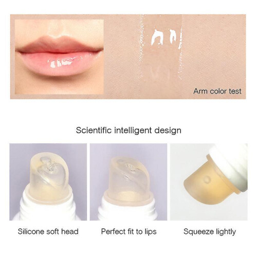 (3PCS) 1-3PCS Lip Plumper Extreme Lip Gloss Maximizer Plump Volume Bigger Lips Moisturizing 2