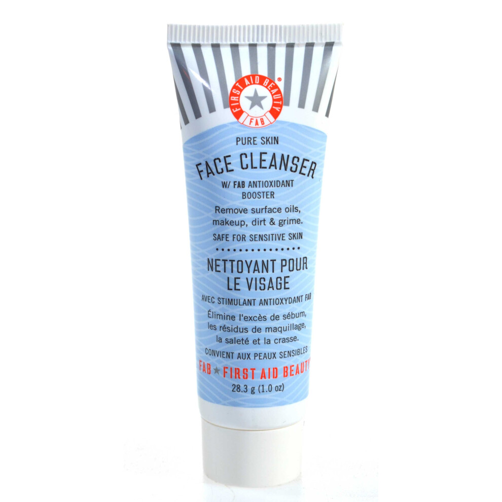 First Aid Beauty Pure Skin Face Cleanser 1.0z (28.3g)