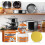 Multi-function Clean It All Effervescent Heavy Grease Cleaner Kitchen Tablet Stove Oven Powerful Stain Remover Foam Detergent 2