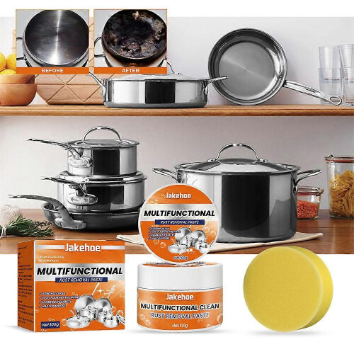 Multi-function Clean It All Effervescent Heavy Grease Cleaner Kitchen Tablet Stove Oven Powerful Stain Remover Foam Detergent 1
