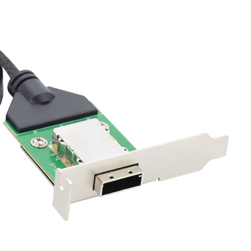 Καλώδιο προσαρμογέα Mini SAS SFF-8087 Host σε HD SFF-8088 θηλυκό 0,5M 1