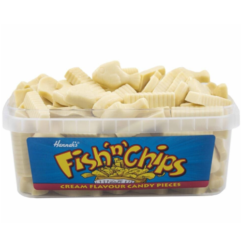 Phoenix Hannah's Fish n Chips Tub 600g