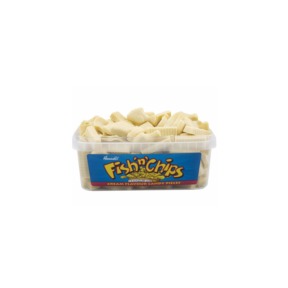 Hannah's Fish N Chips Tub 600g