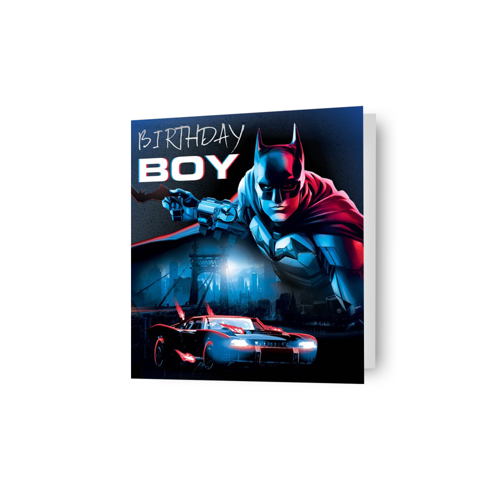 Batman 'Birthday Boy' Birthday Card