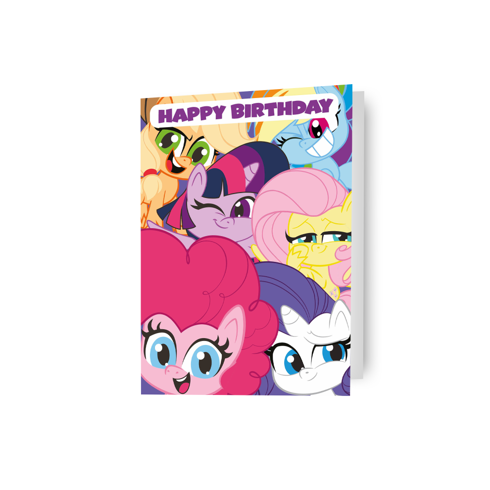 My Little Pony 'Happy Birthday' Card