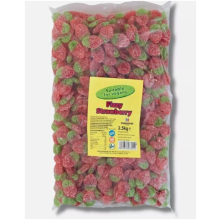 Kingsway Mega Value Vegan Fizzy Strawberries 2.5kg