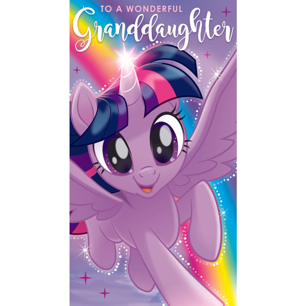 My Little Pony Granddaughter Birthday Card