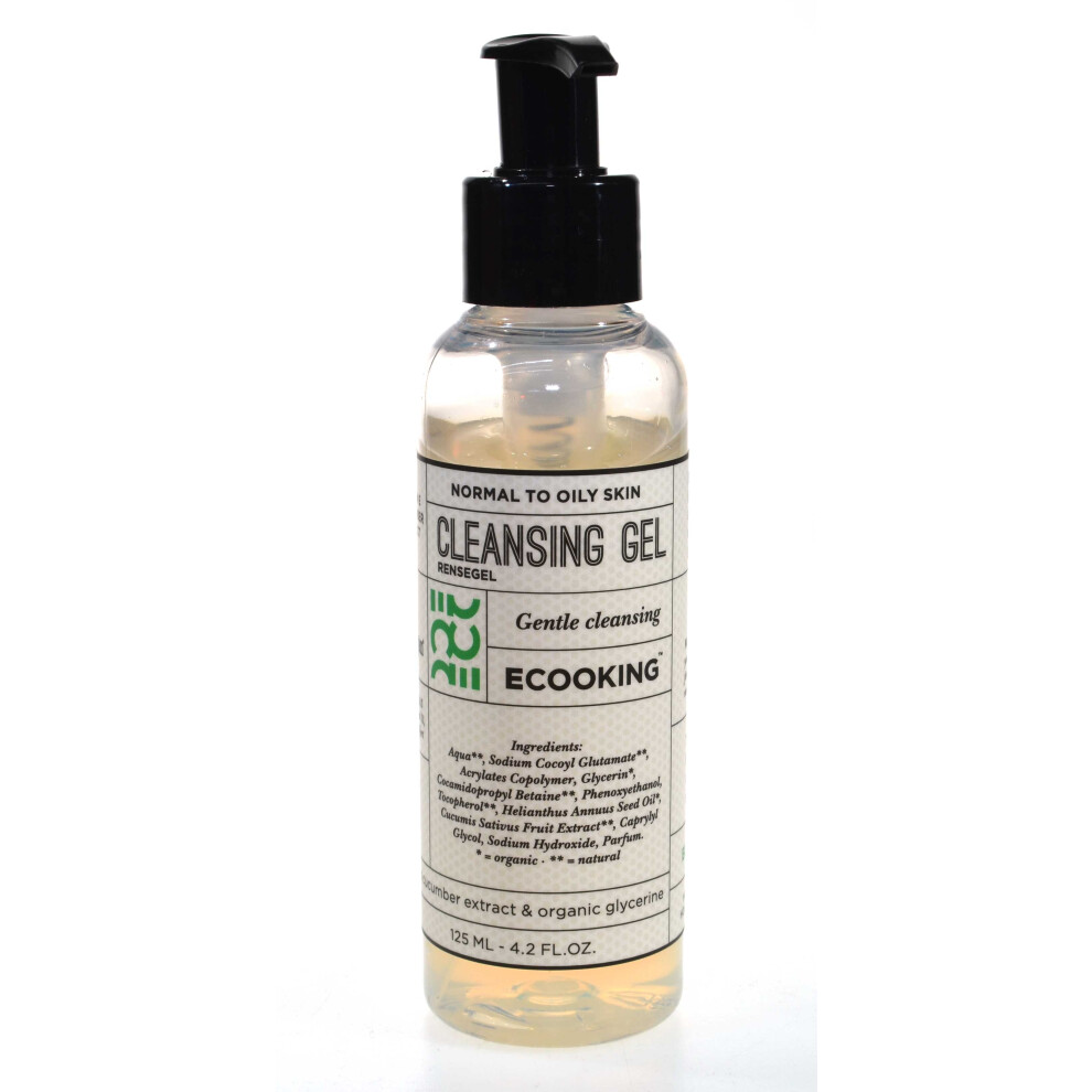 Ecooking Cleansing Gel Normal To Oily Skin 125ml