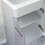 NES Home Nes Home Matte Grey 1000mm Freestanding Cabinet Ceramic Basin WC Unit Flat Pack 2
