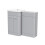 NES Home Nes Home Matte Grey 1000mm Freestanding Cabinet Ceramic Basin WC Unit Flat Pack 6
