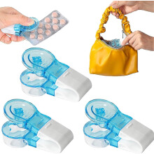 Pill Storage Box Not Easy To Drop for Old People And Children