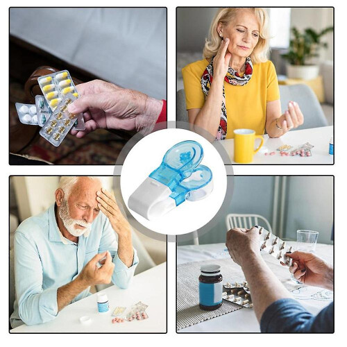 Pill Storage Box Not Easy To Drop for Old People And Children 2