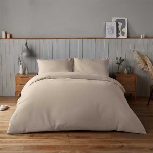 Silentnight (Double, Natural) Silentnight Supersoft Duvet Set Easy Care Cosy