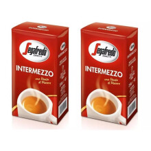 Segafredo Intermezzo Ground Coffee Beans 500gm (2 x 250g)