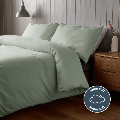 Silentnight (King) Silentnight Supersoft Duvet Set Easy Care Cosy 2
