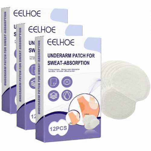 36x Sweat Pad Antiperspirant Underarm Armpit Guard Sheet Shield Fresh Single Use