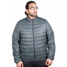 (Dark Olive, 3XL) Mens Padded Jackets Water Resistant Bomber Coat