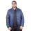 True Face (Navy, M) Mens Padded Jackets Water Resistant Bomber Coat 1