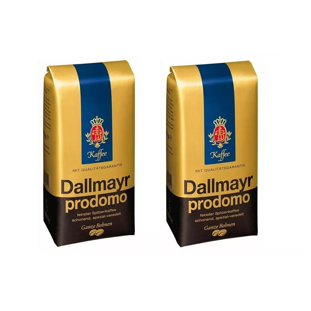 Dallmayr Prodomo Genuine German Coffee Beans 500Gr (Pack Of 2)