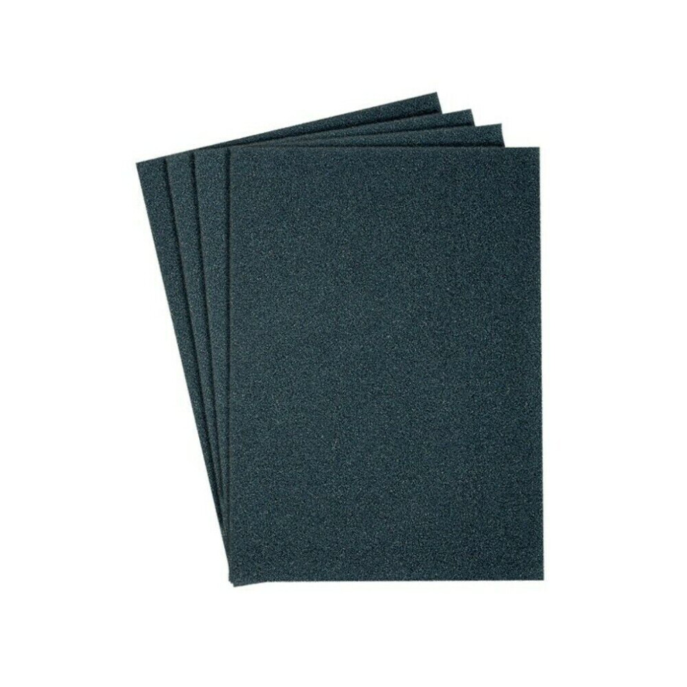 (400, 04 Sheets) Wet And Dry Abrasive Sandpaper Full Sheets 230Mm X 280Mm (A4 Size) 5056523239330