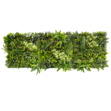 Artificial Plant Flower Living Wall Panels Realistic -Meadow Nest -50CM X 50CM