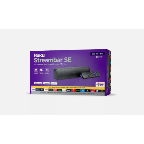 Roku ROKU STREAMBAR SE (9104RW) BLACK