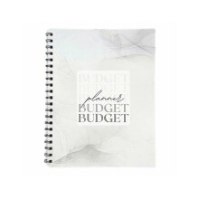Undated 12 Month Budget Planner, Budget with Bill Organizer and Expense Tracker
