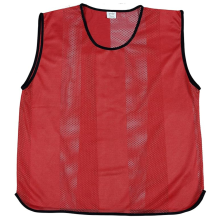 (Red, Youth ( Small, Medium & Large mens)) Training Bibs Sports Mesh Bibs Football Soccer Rugby Sports Bibs Function Party Outdoor Bibs- Pack of 10 Bibs