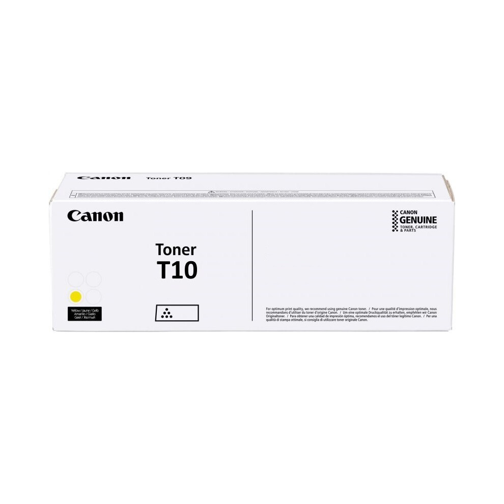 Canon T10 Toner Cartridge 1 Pc(S) Original Yellow 4549292170481
