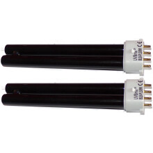 2 x PL 9W 2G7 BLB 365nm Blacklight Bulb for UV Money Checkers SafeScan 50/70