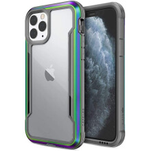 Voor iPhone 11 Pro Irdiscent X-doria defensie schild militaire beschermhoes Facia