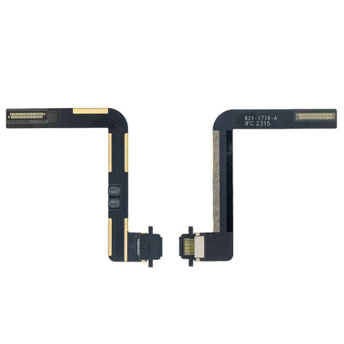 Compatible With iPad 2018 6th Gen 9.7 A1893 A1954 Replacement Charging Port - Black