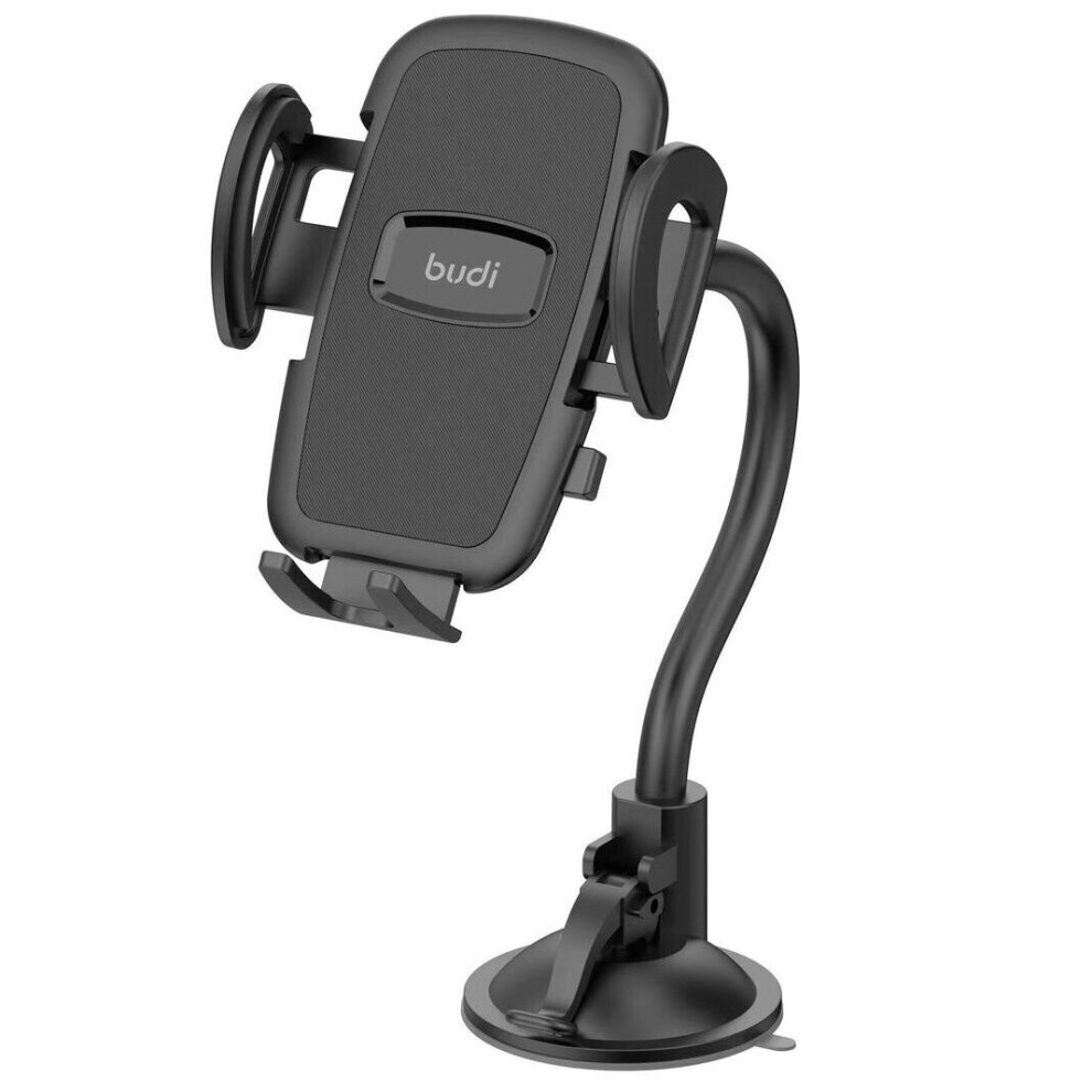 Budi Universal Windscreen Slimline Car mount Holder with 360 Rotation