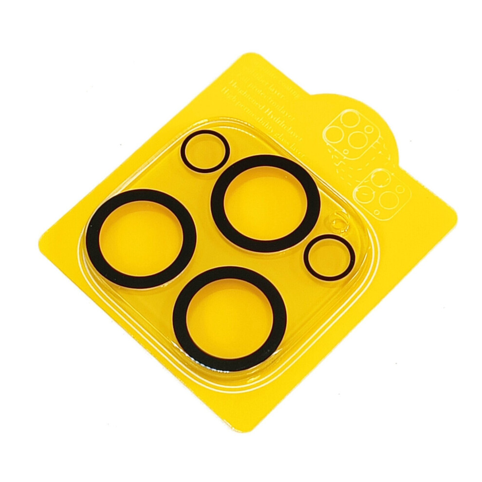 Compatible With iPhone 15 Pro - Full Cover Glass Camera Lens Protector