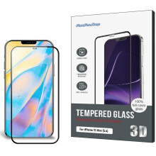 Für iPhone 12 Mini (5.4) - Full Cover 3D Guard Displayschutzfolie aus gehärtetem Glas