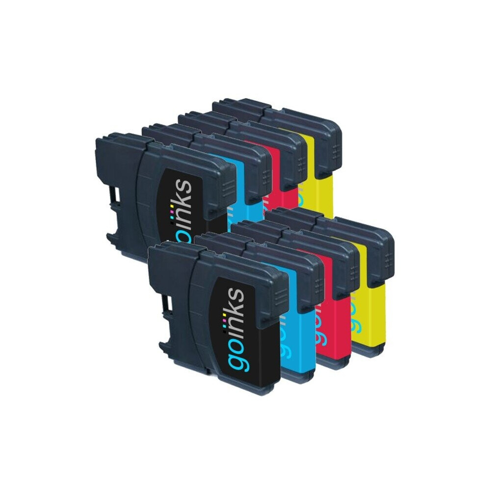 4 Cartouches D'encre Compatibles Brother DCP-J125 (Pack LC-985) - Neuves