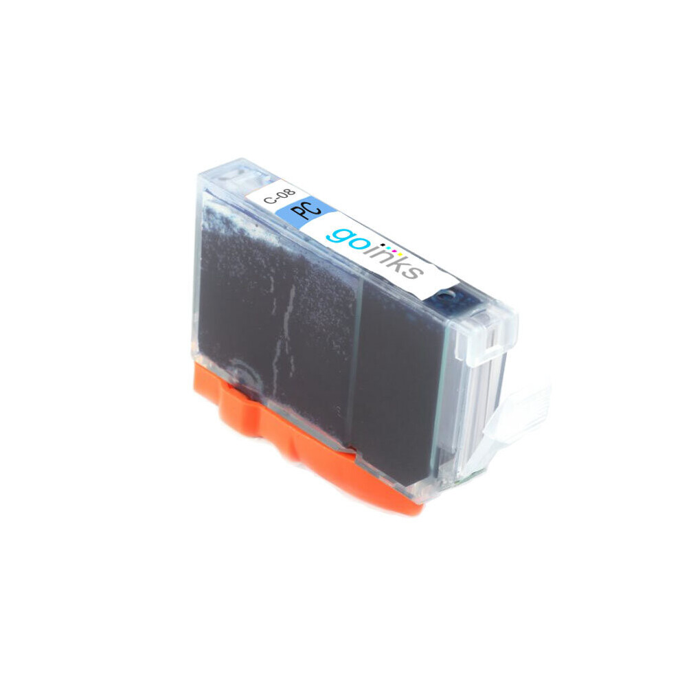 Cartouche d'encre photo cyan Go Inks – remplace Canon CLI-8PC (non-OEM) pour PIXMA et Pixus, 14 ml