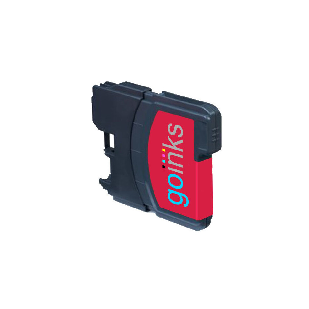 Cartouche d'encre magenta compatible 1 Go Inks pour remplacer la cartouche Brother LC985M/non-OEM pour les imprimantes Brother DCP & MFC