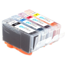 Kompatibel 1 Go Inks Satz von 4 HP 364 XL Drucker Tintenpatronen Kompatibel/nicht-OEM für HP Photosmart Drucker (4 Tinten)